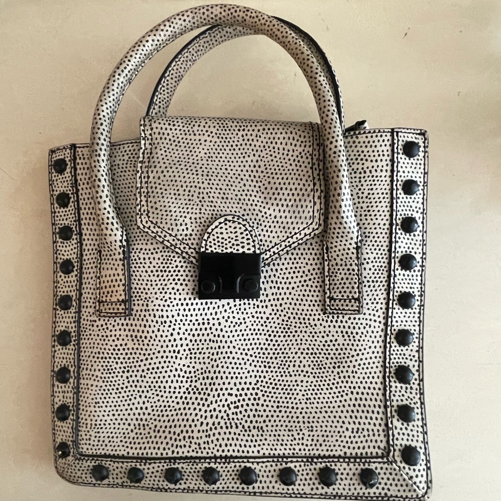 Loeffler Randall crossbody studded tote